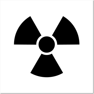 Radioactive symbol Posters and Art